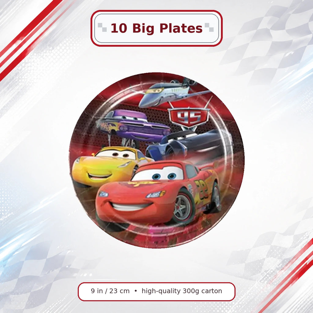 Cars Birthday Party Set