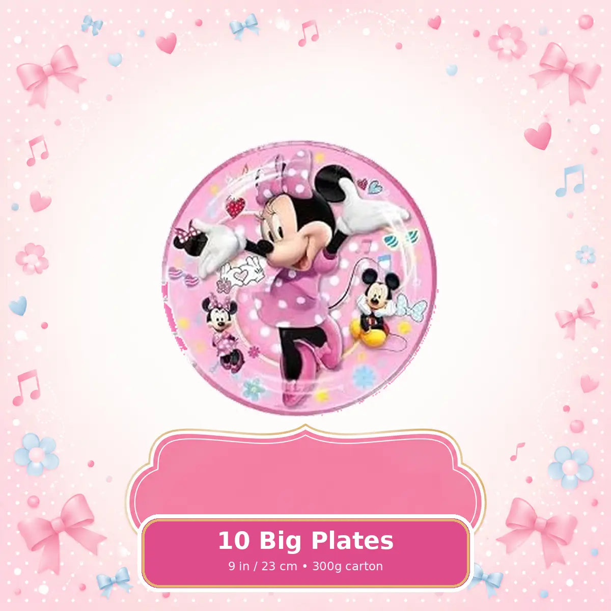 Minnie Mouse Birthday Party Set