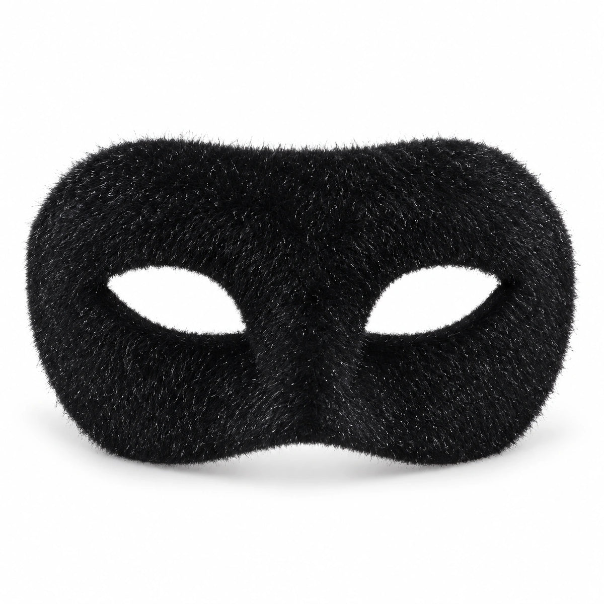 Plain Velour Masquerade Mask