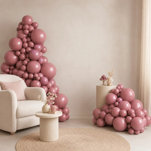 Dusty Rose Balloon Decoration Set