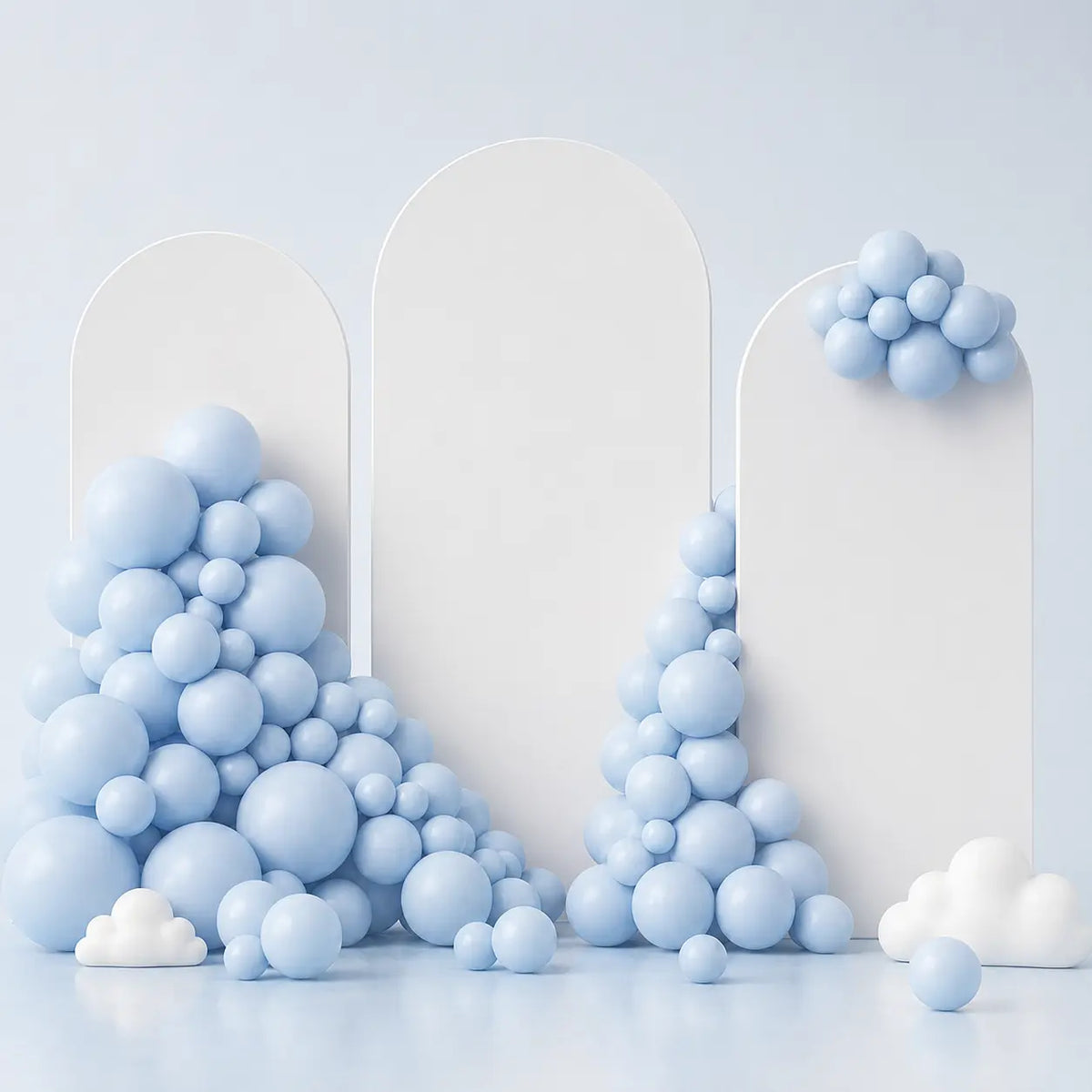 Baby Blue Balloon Decoration Set