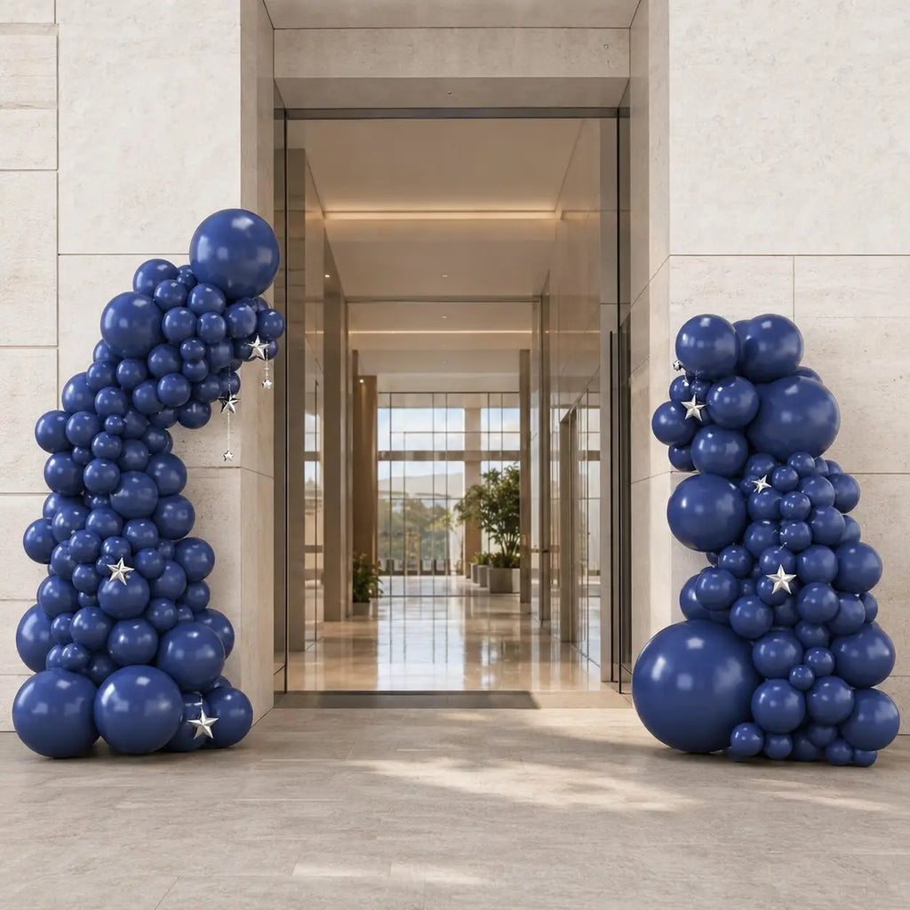 Navy Blue Balloon Decoration Set