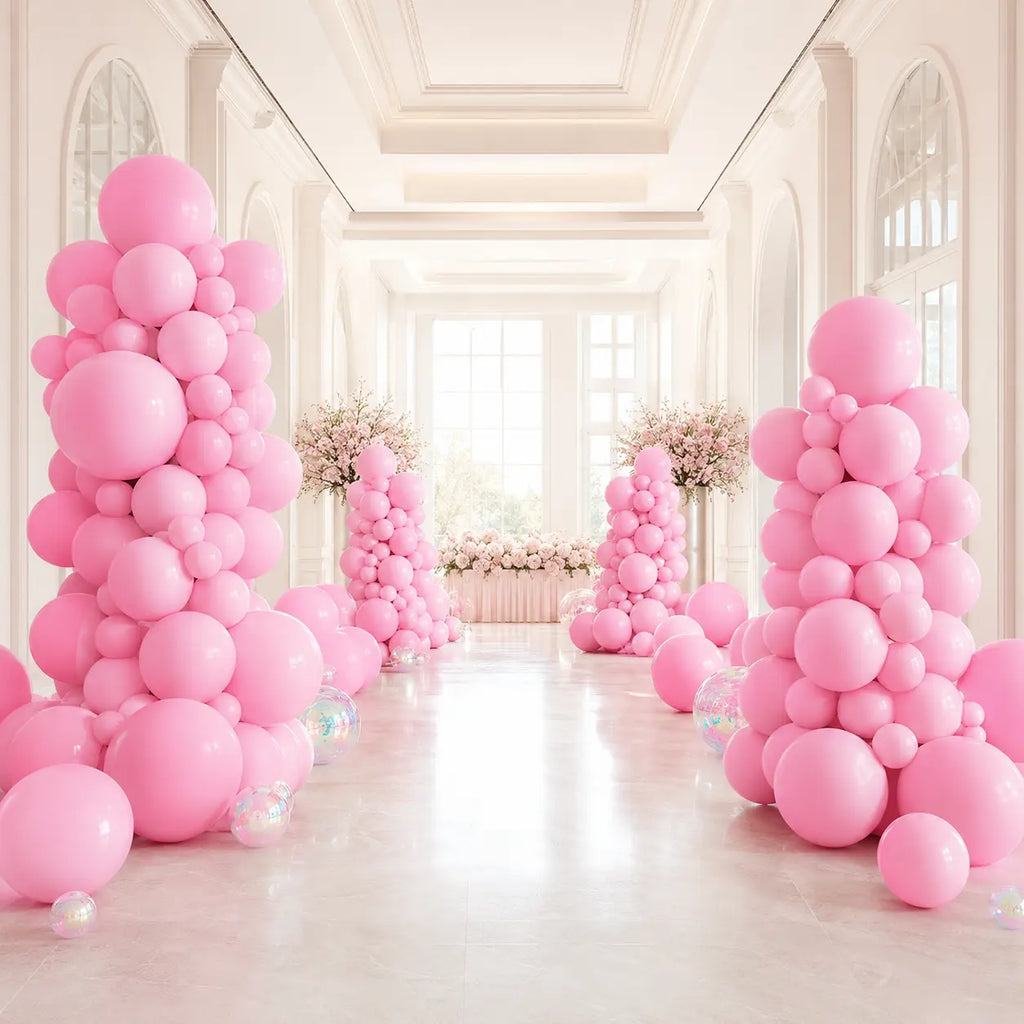 Pink Balloon Decoration Set