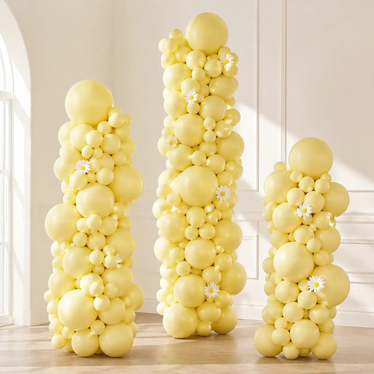 Yellow Balloon Decoration Set