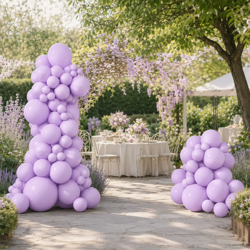Lilac Balloon Decoration Set