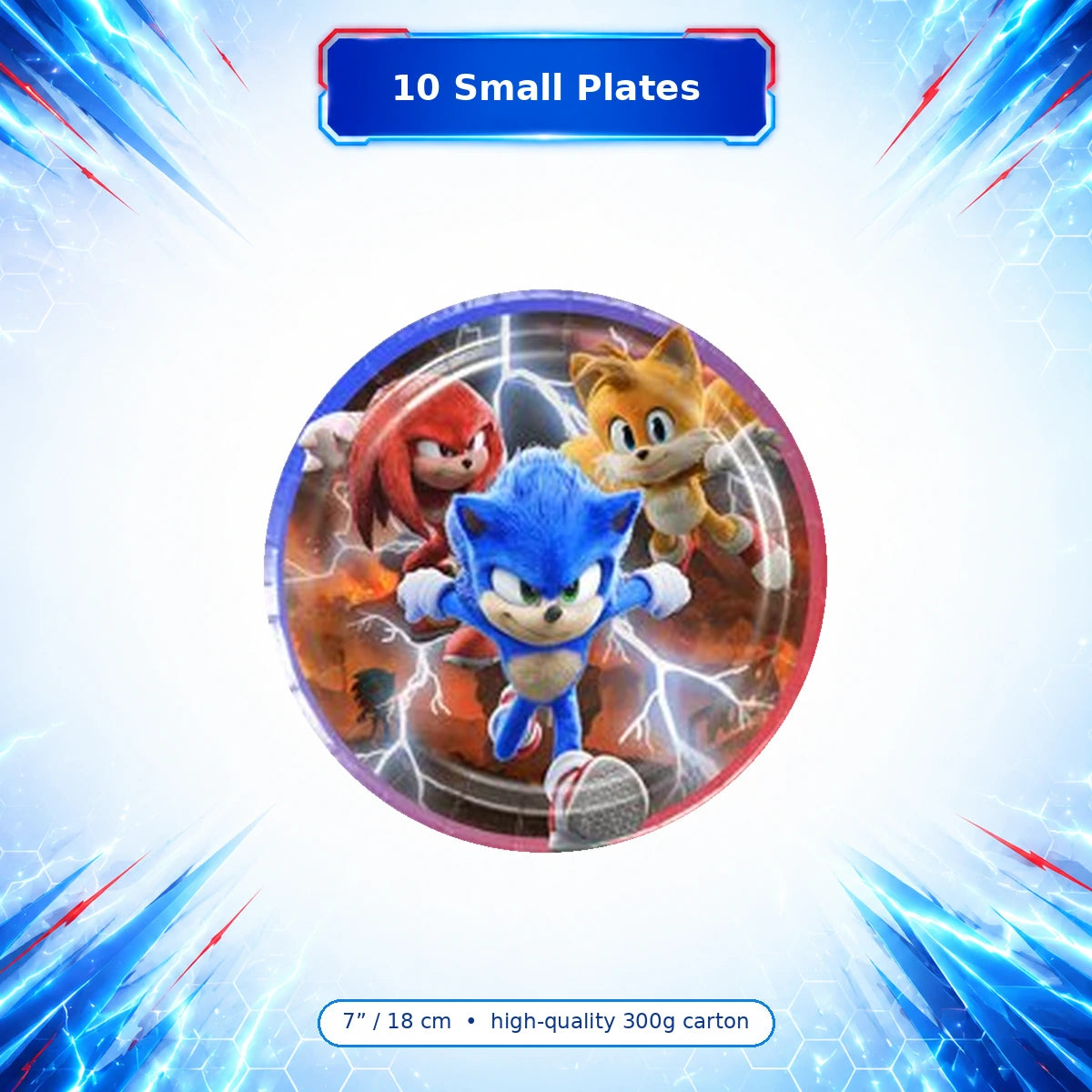 Sonic Birthday Party Set
