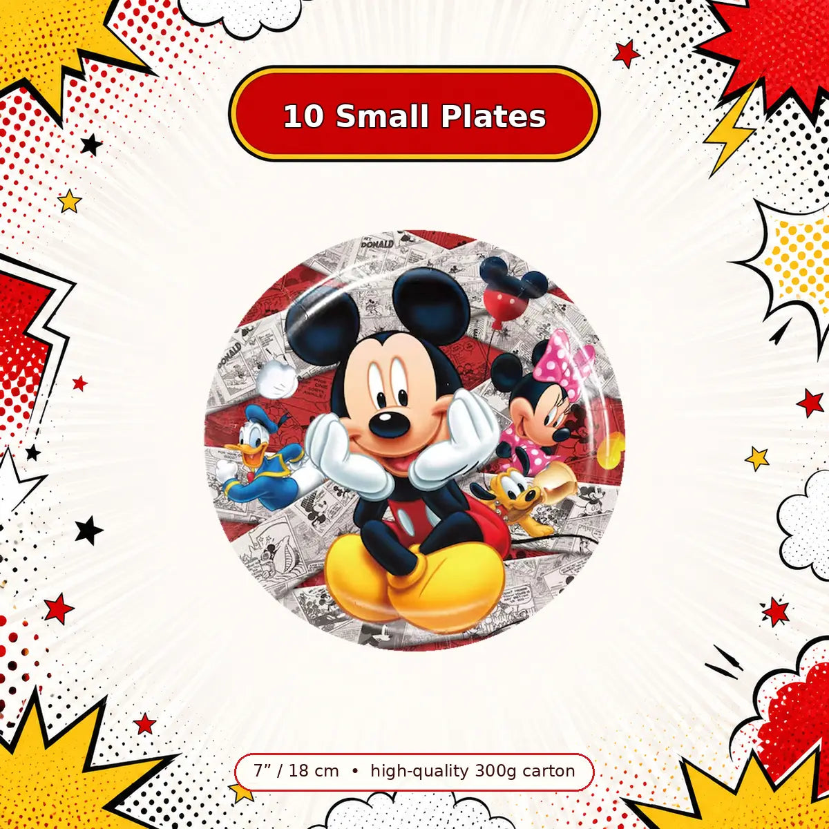 Mickey Mouse Birthday Party Set