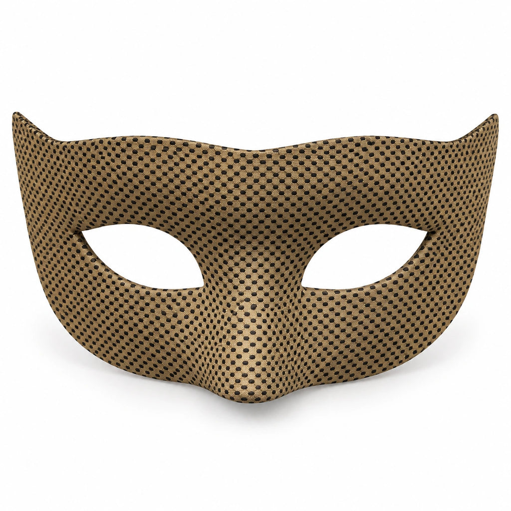Plain Microdot Masquerade Mask