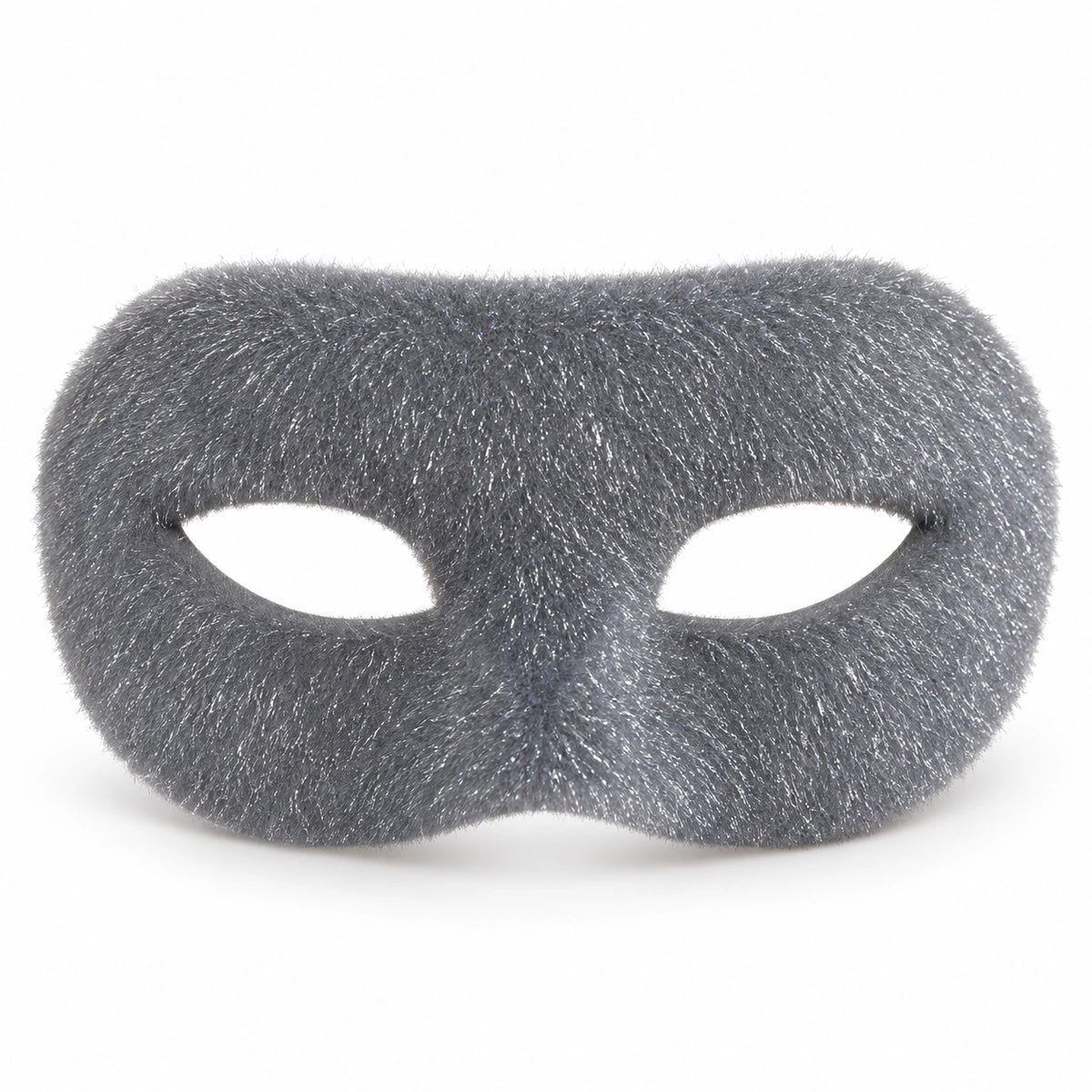 Plain Velour Masquerade Mask