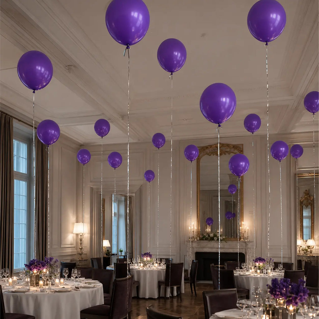 Purple Balloon Decoration Set