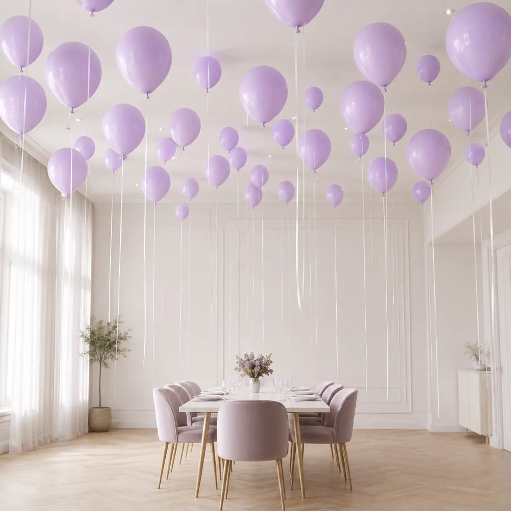 Lilac Balloon Decoration Set