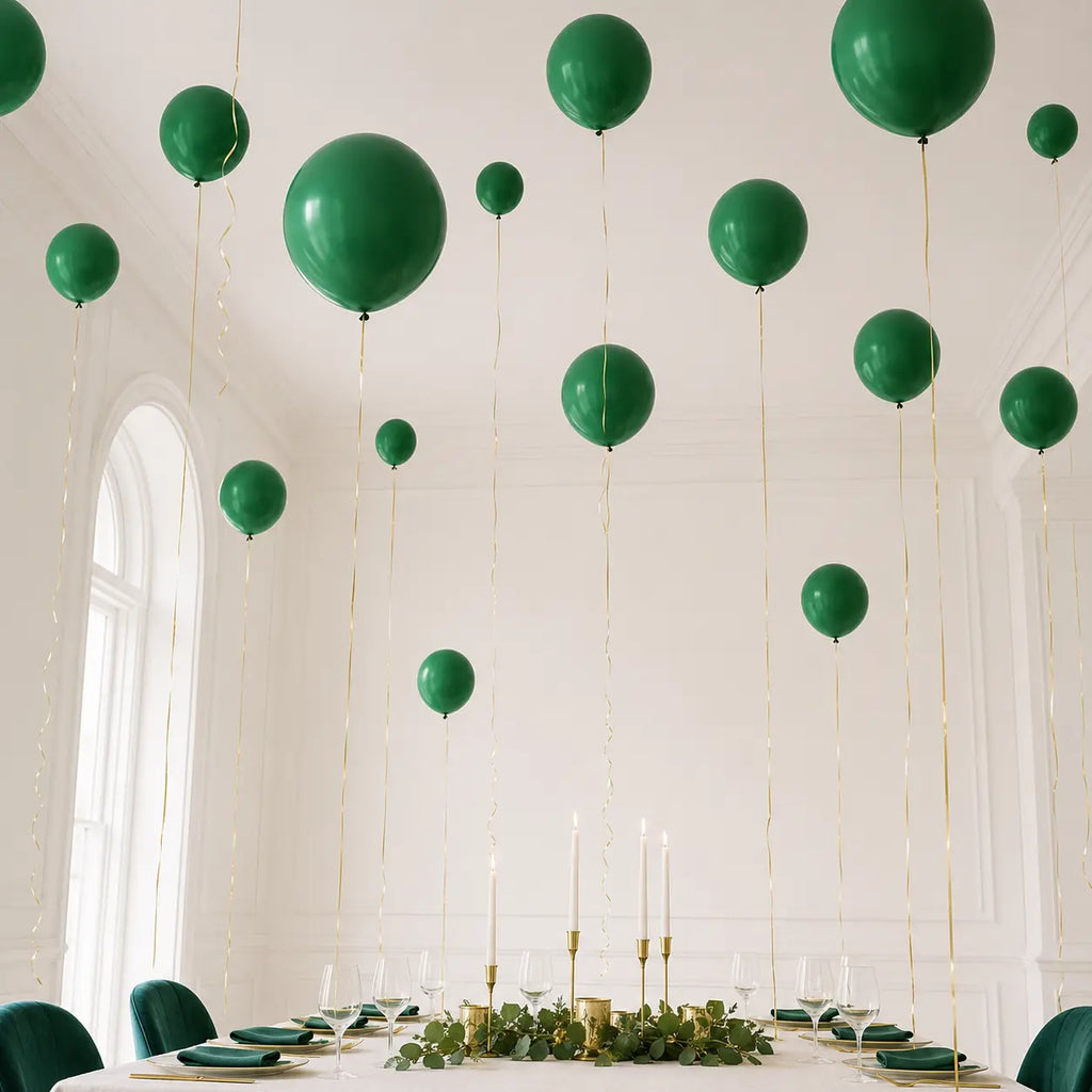 Green Balloon Decoration Set