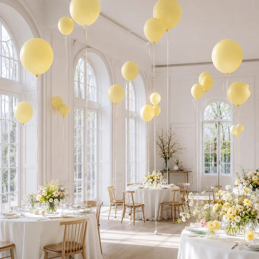 Yellow Balloon Decoration Set