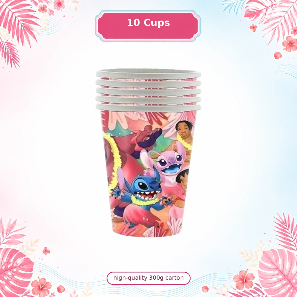 Lilo & Stitch Pink Birthday Party Set
