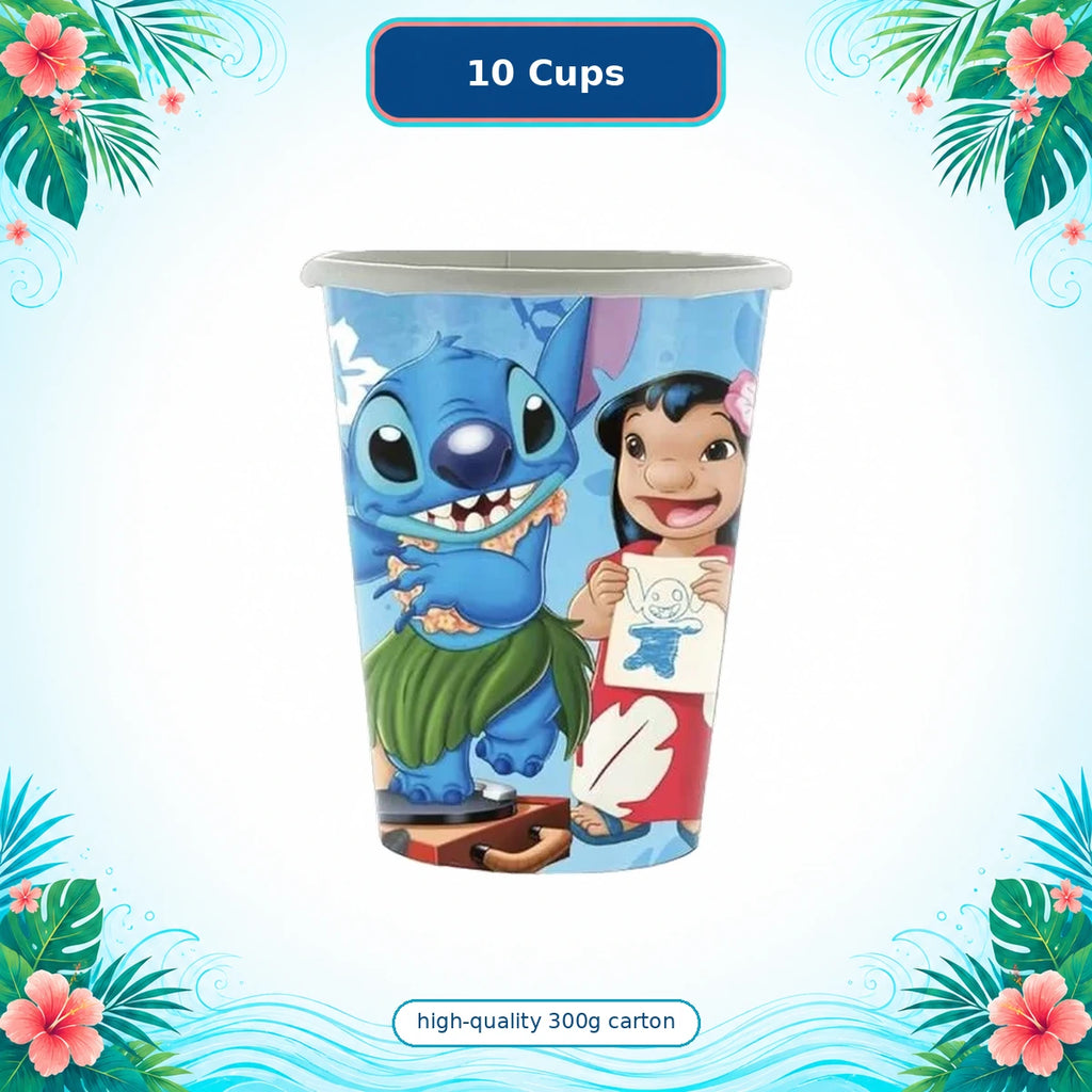 Lilo & Stitch Blue Tropical Party Set