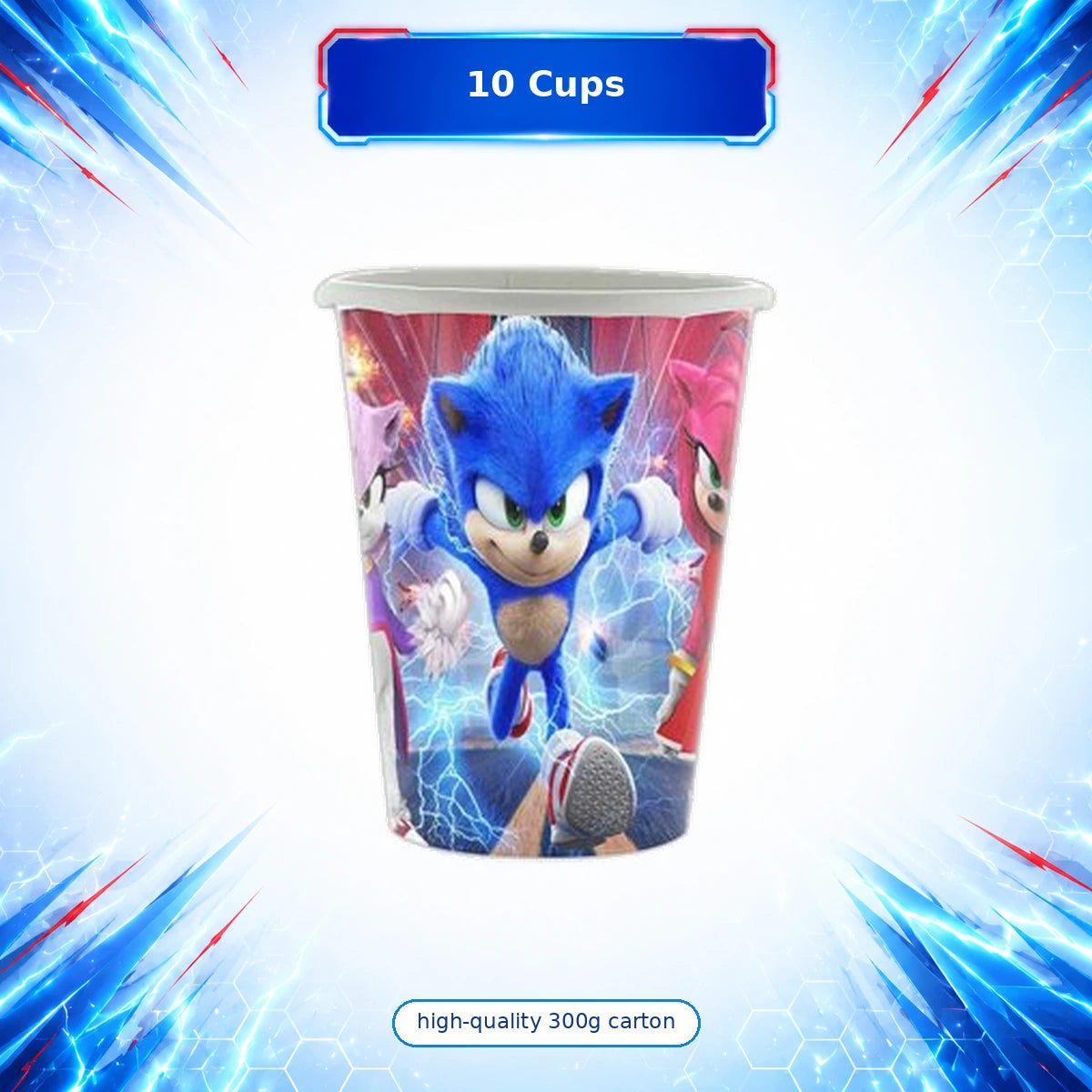 Sonic Birthday Party Set