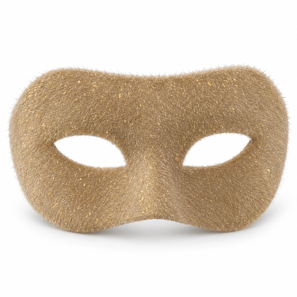 Plain Velour Masquerade Mask