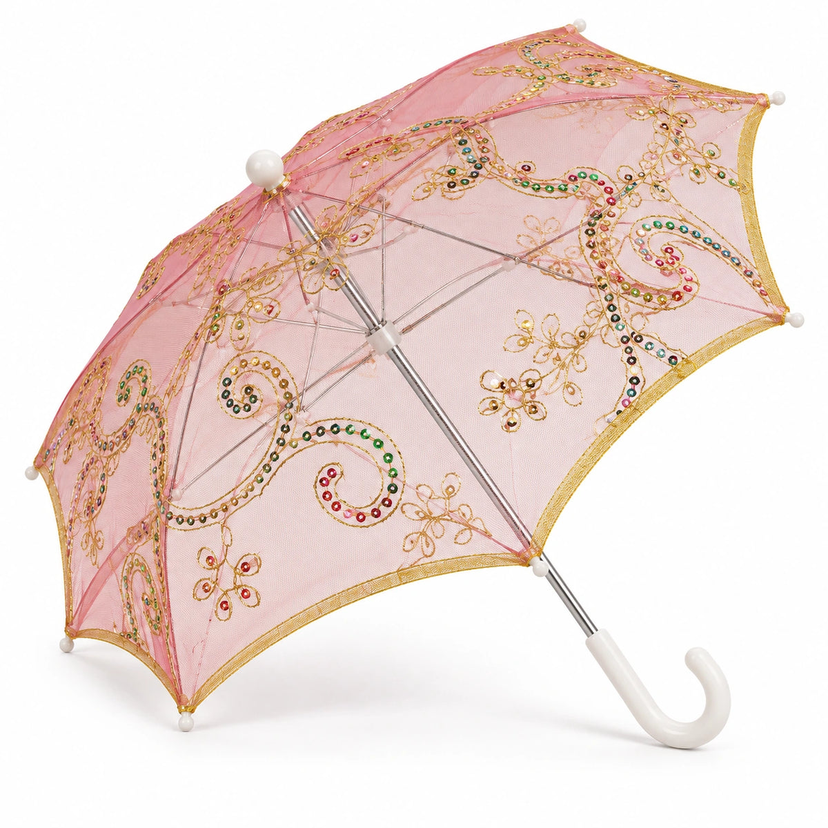 Decorative Lace Parasol Umbrella - 38 cm