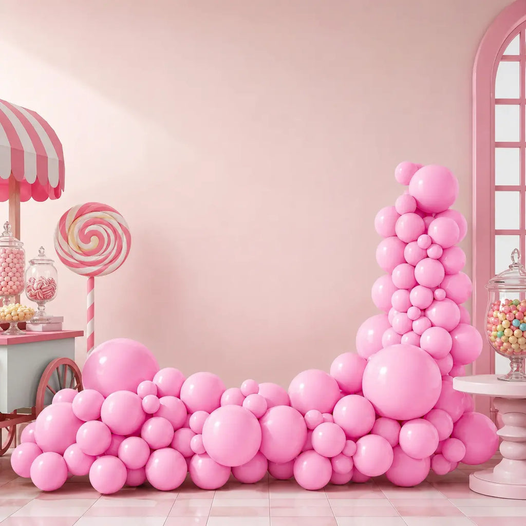 Pink Balloon Decoration Set