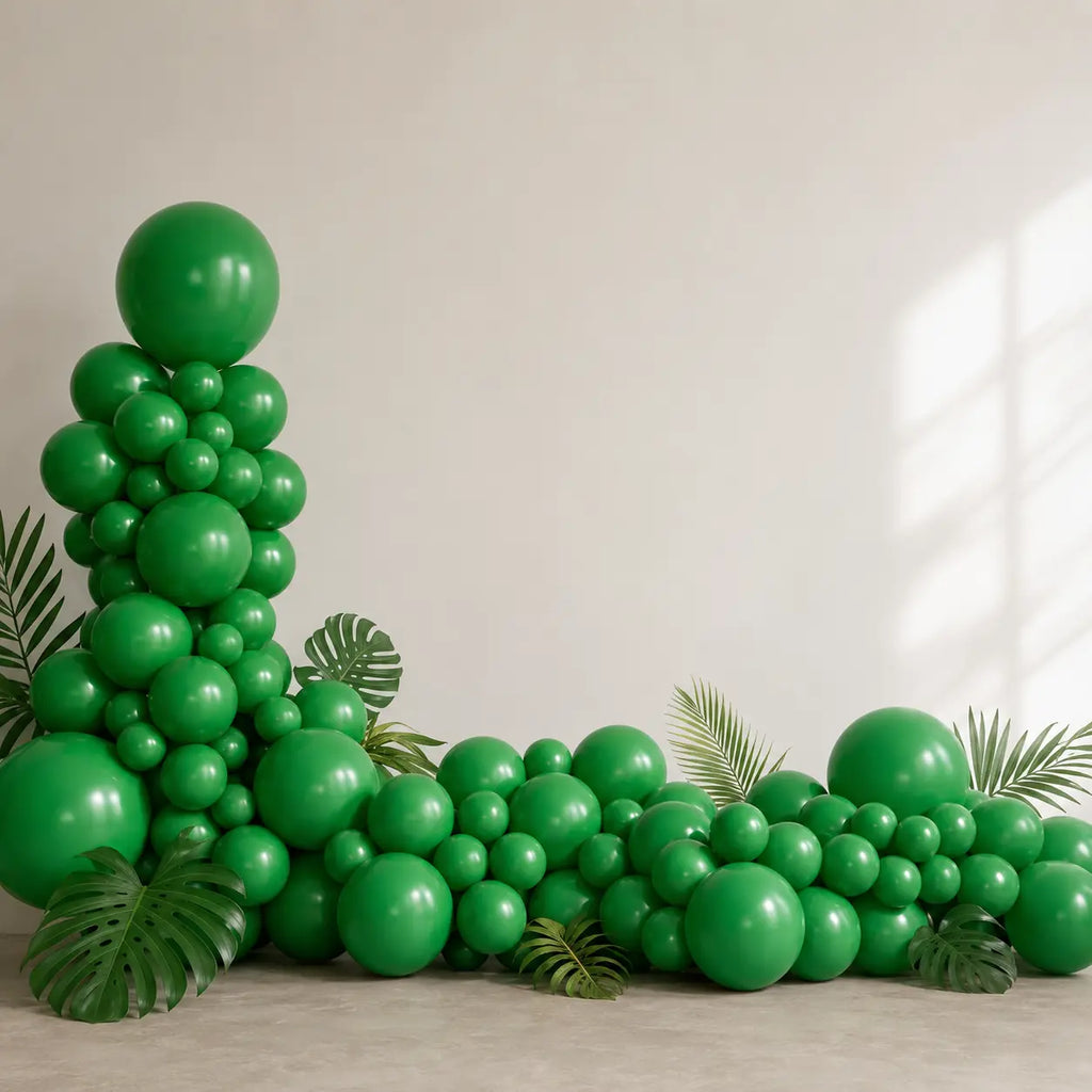 Green Balloon Decoration Set