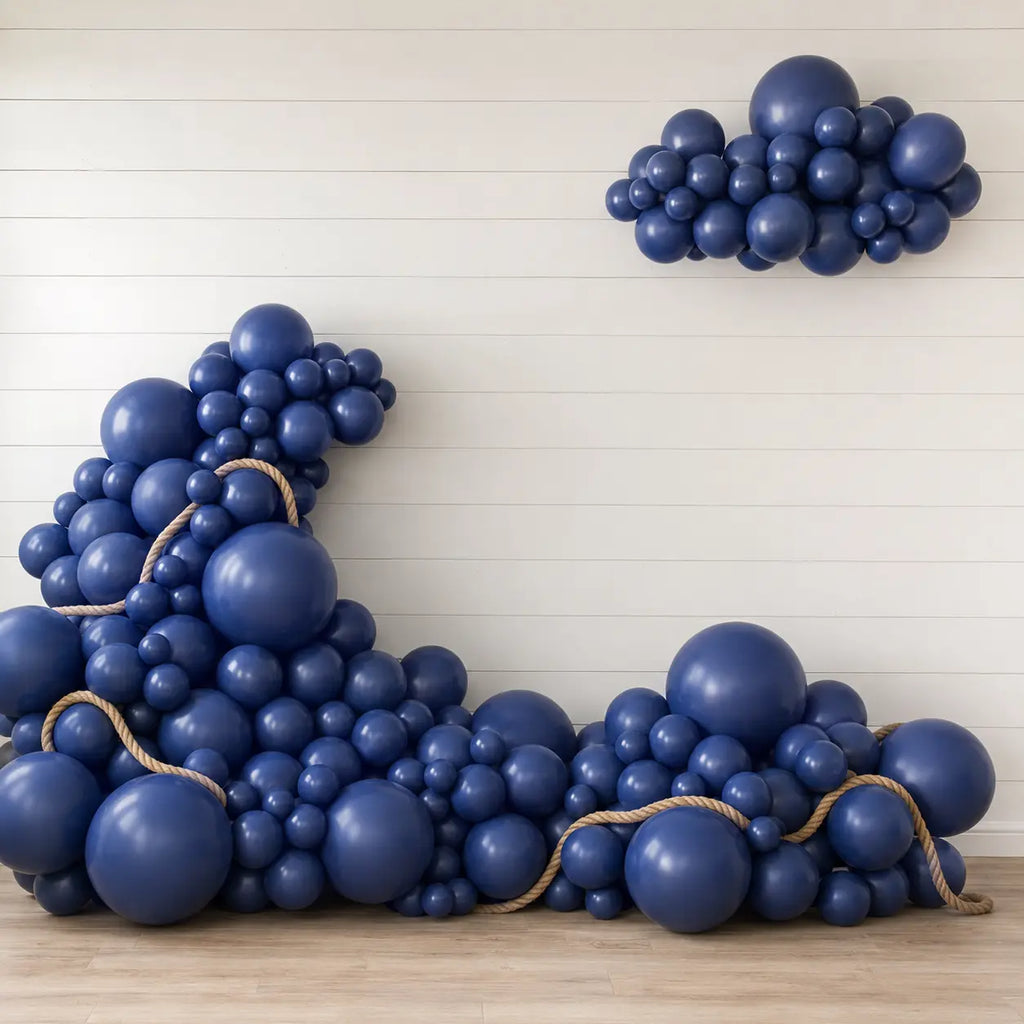 Navy Blue Balloon Decoration Set