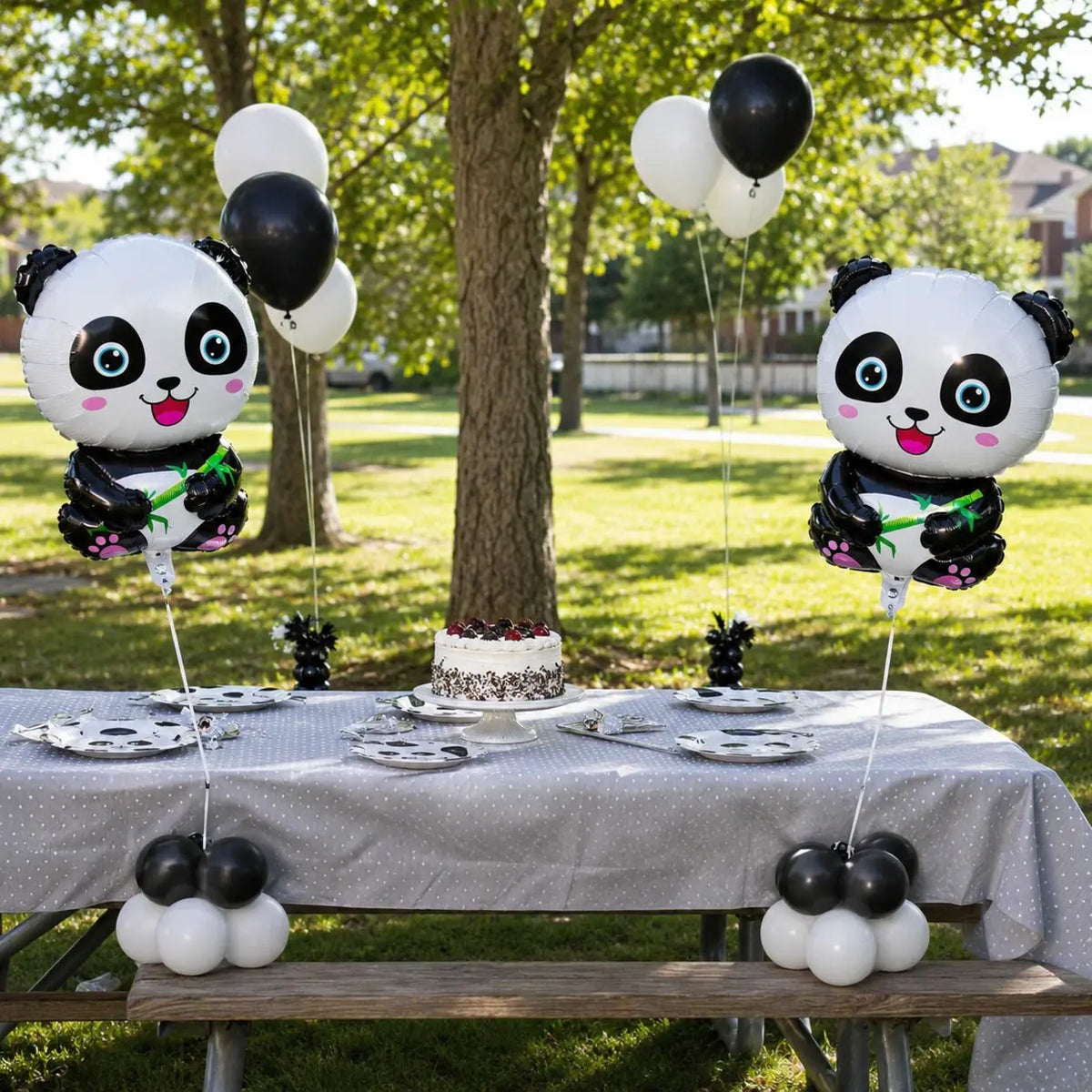 Panda Theme Balloon Decoration Set