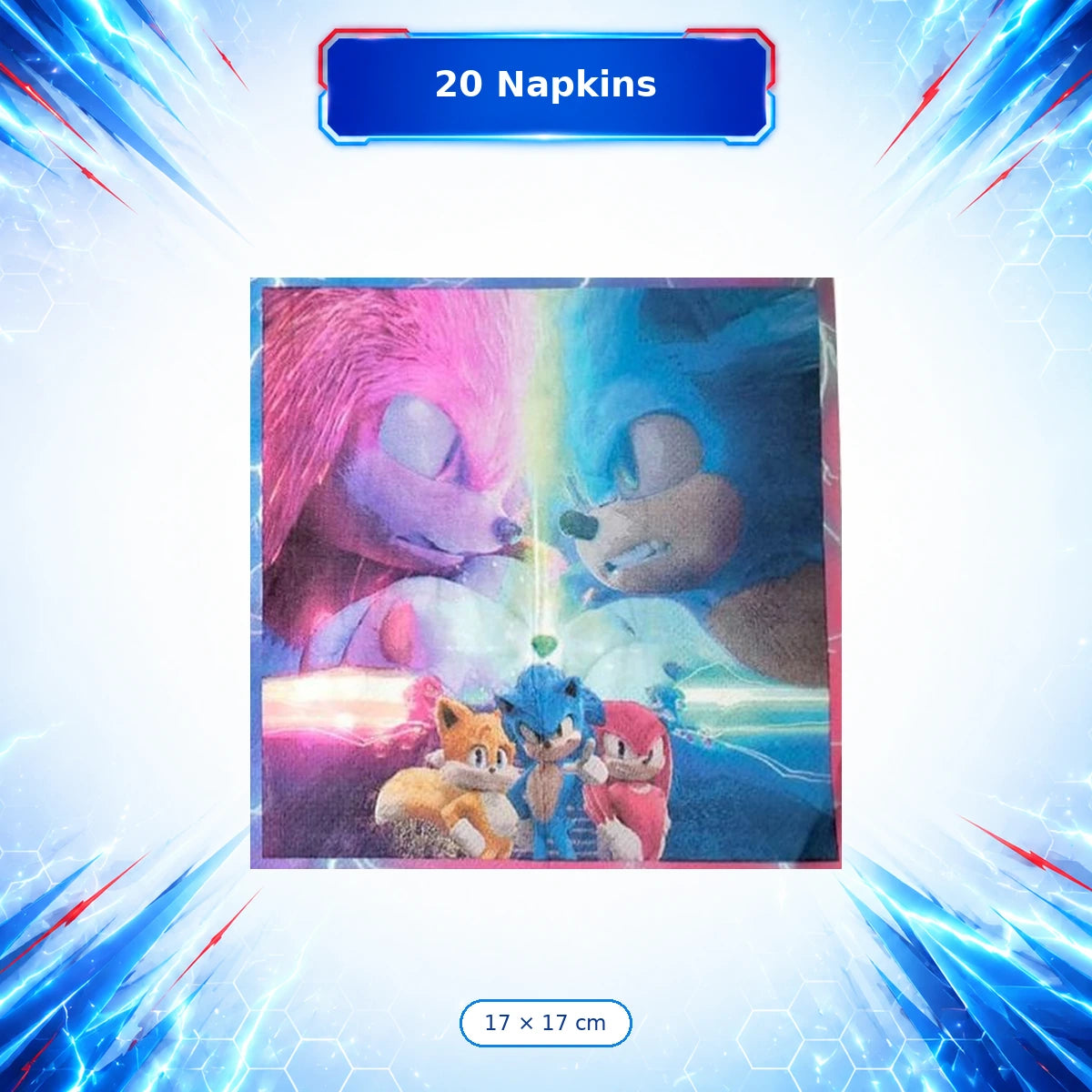 Sonic Birthday Party Set