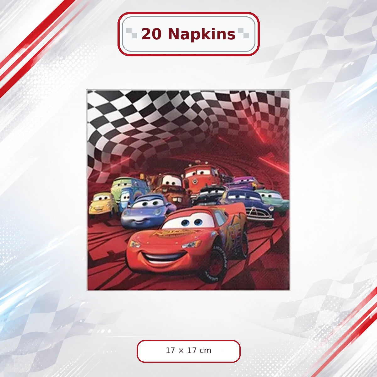 Cars Birthday Party Set