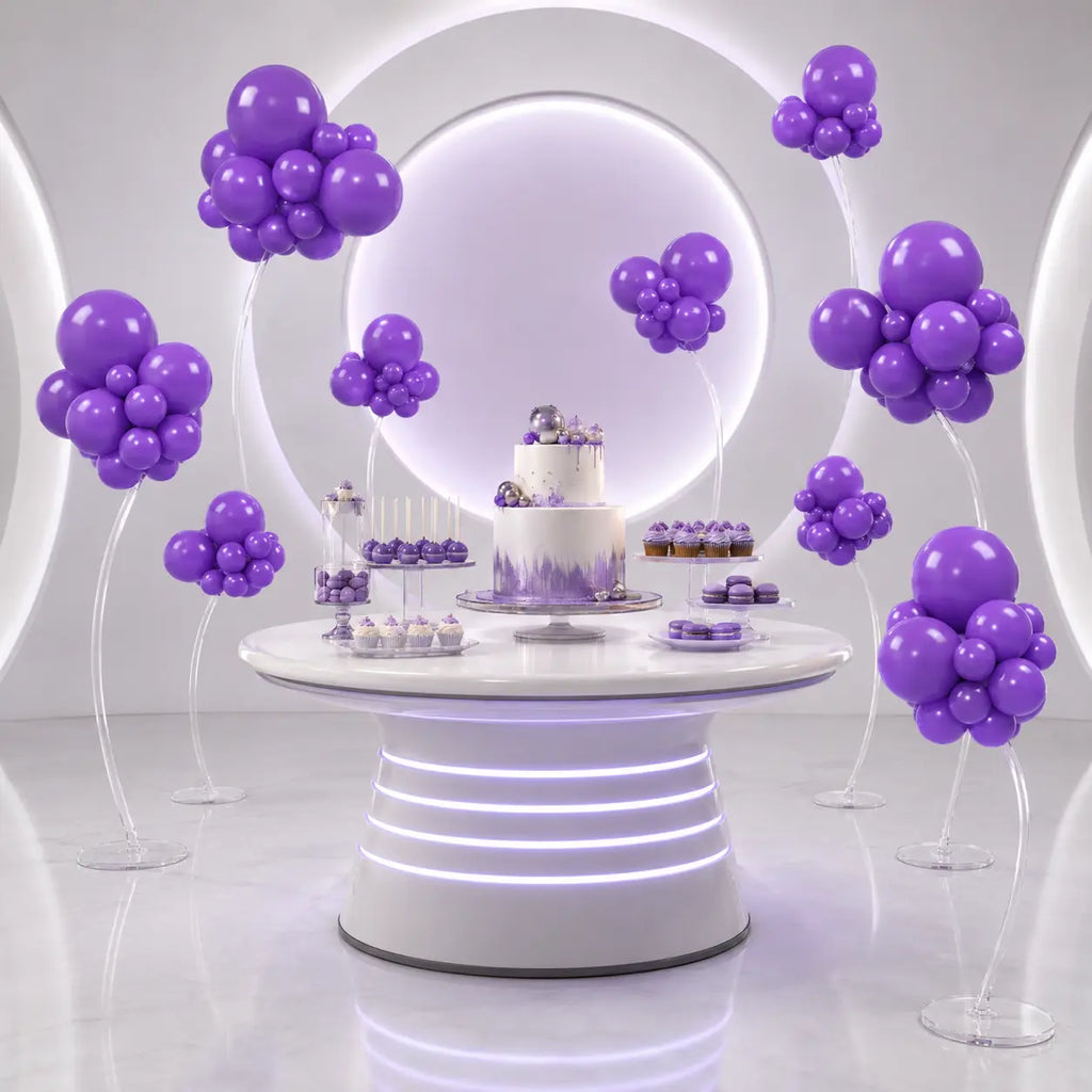 Purple Balloon Decoration Set