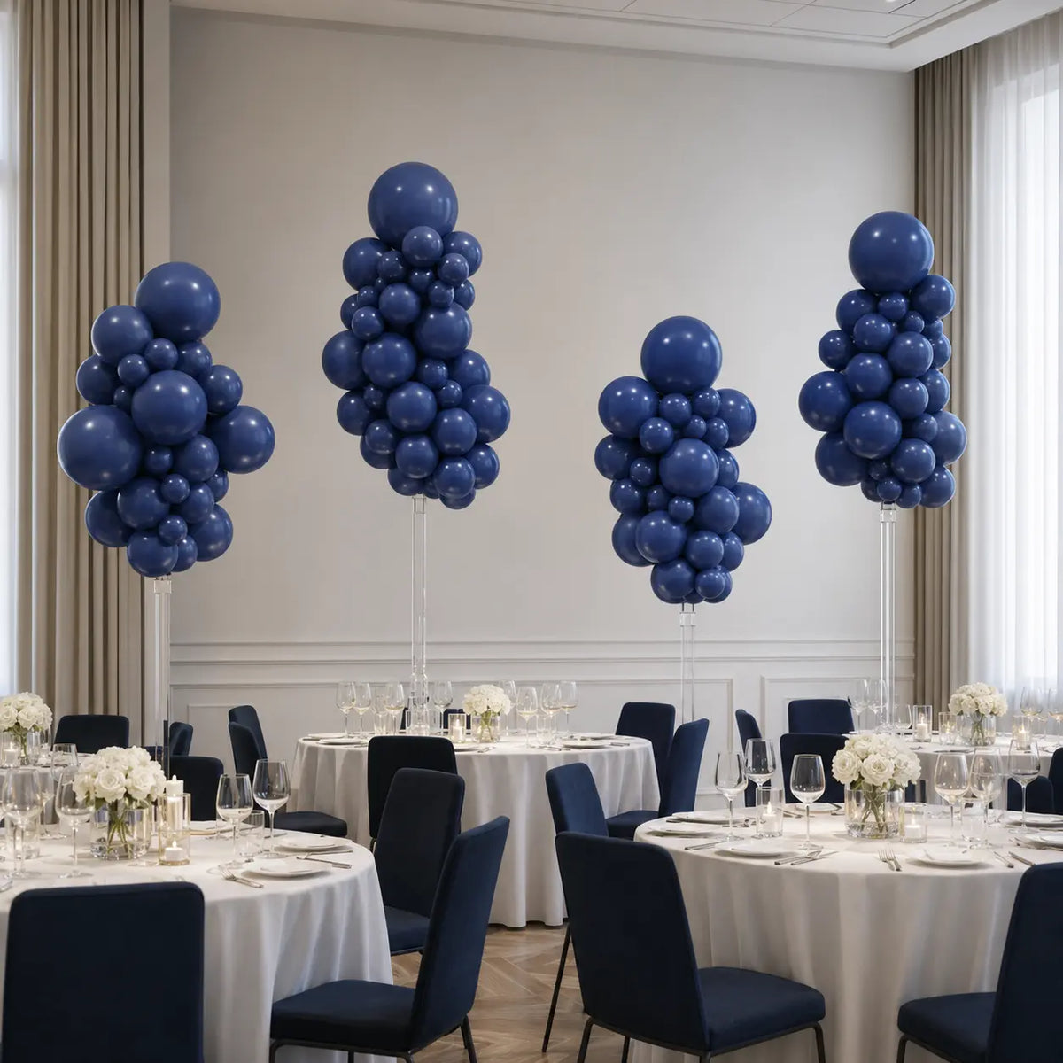 Navy Blue Balloon Decoration Set