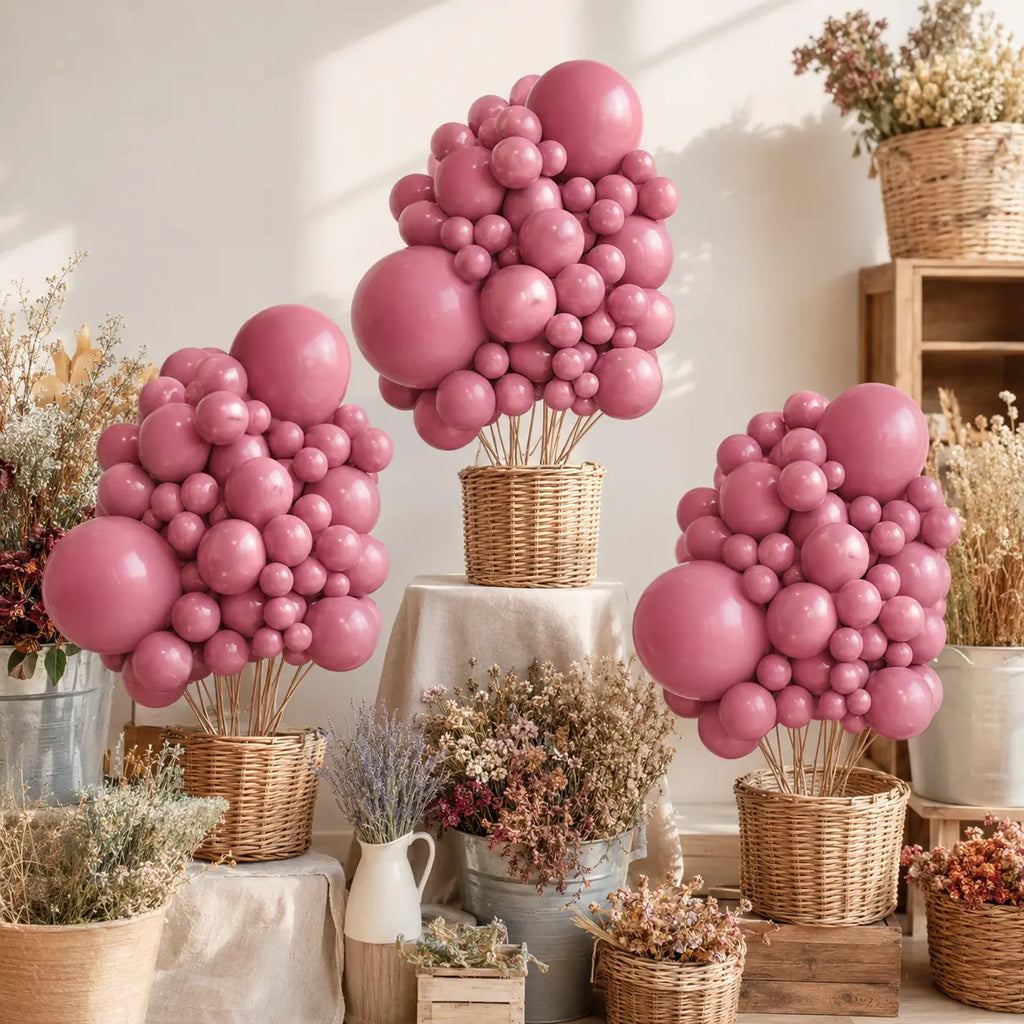 Dusty Rose Balloon Decoration Set