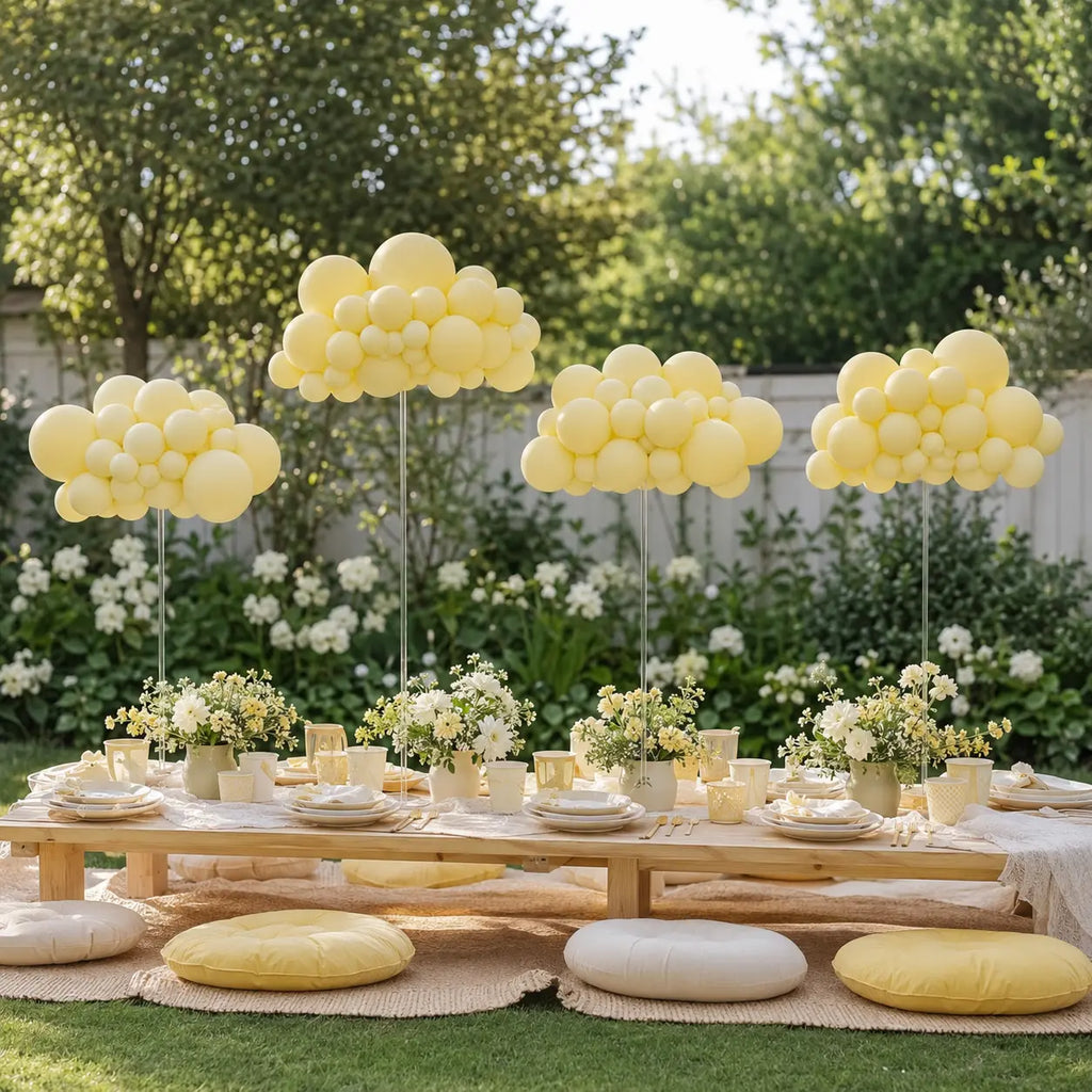 Yellow Balloon Decoration Set