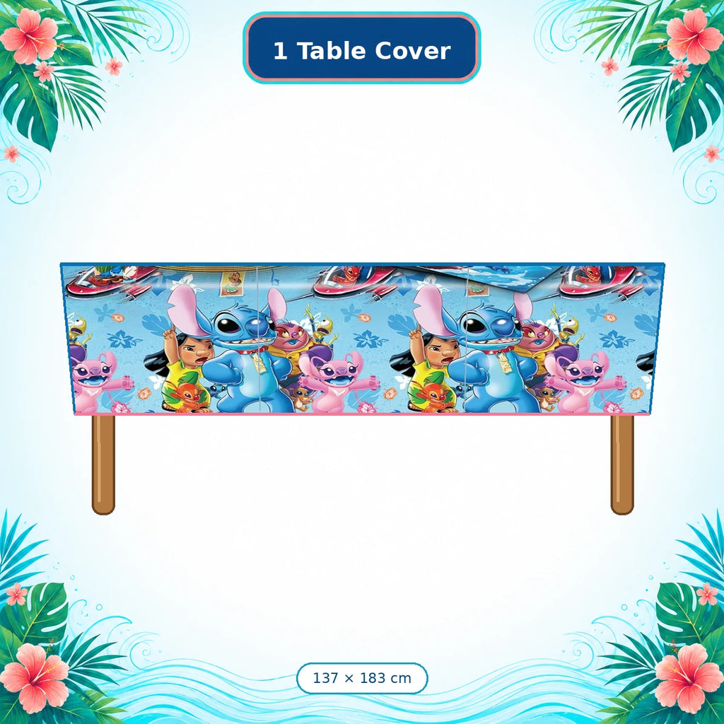 Lilo & Stitch Blue Tropical Party Set