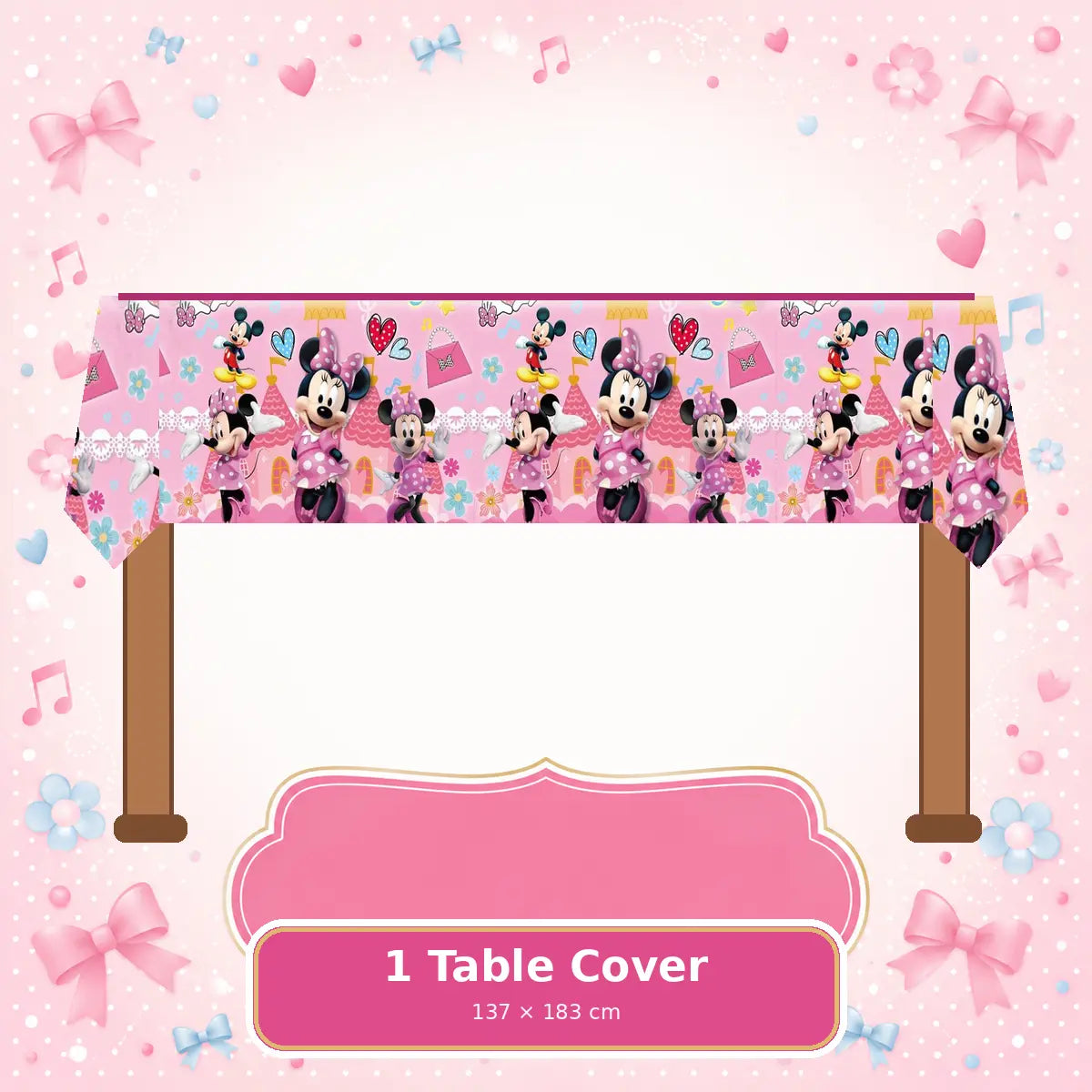 Minnie Mouse Birthday Party Set