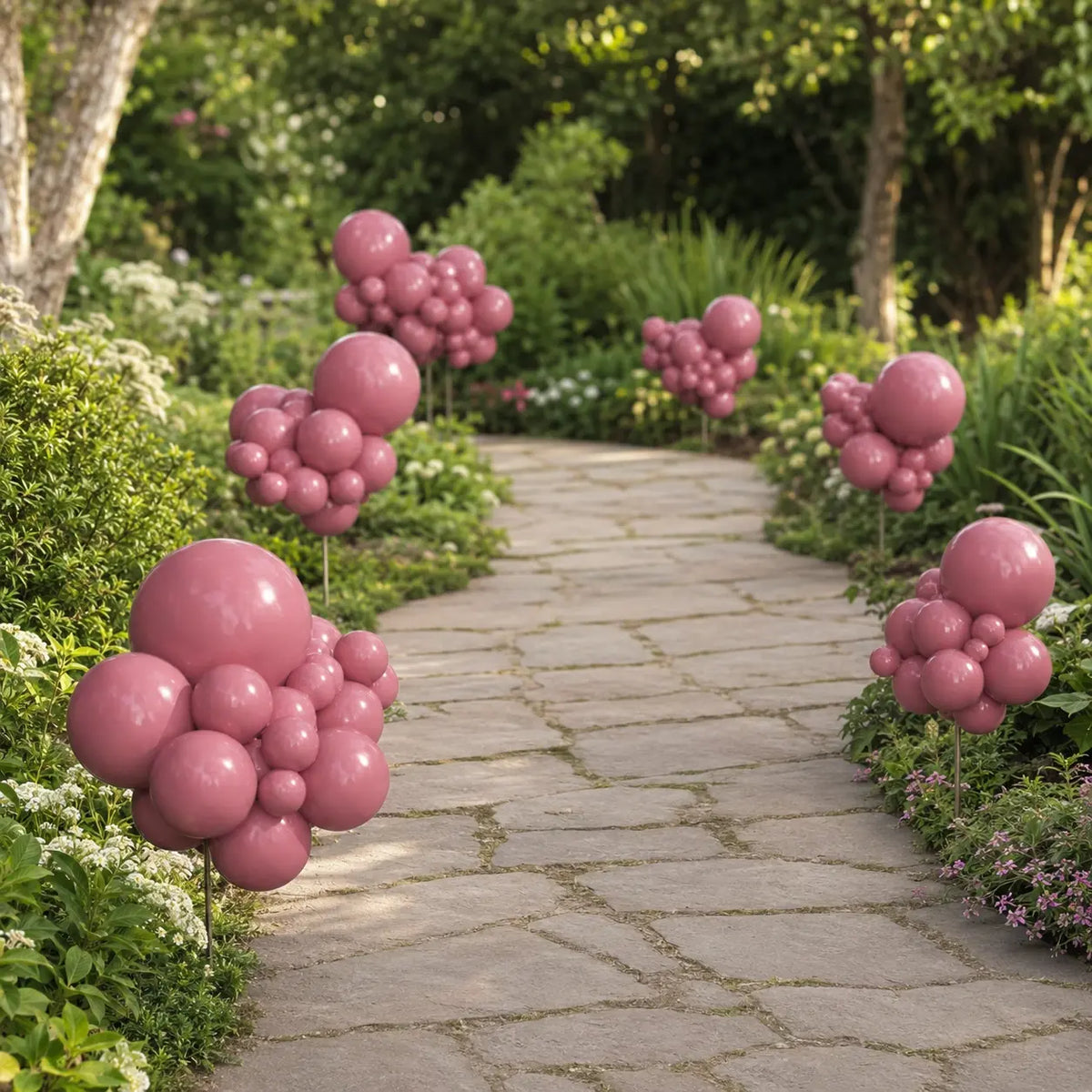 Dusty Rose Balloon Decoration Set