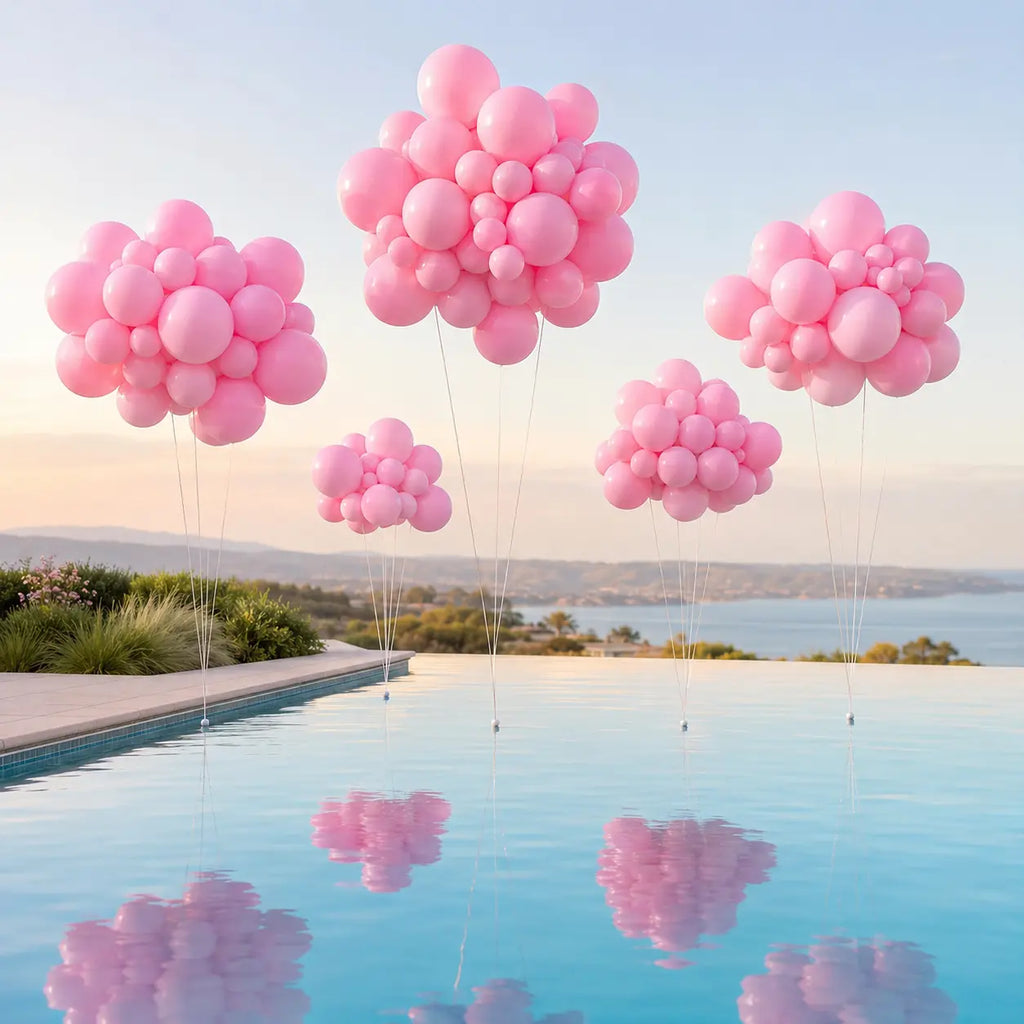 Pink Balloon Decoration Set