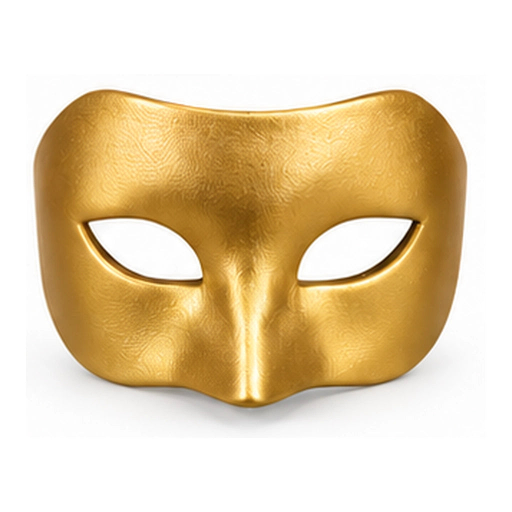 Plain Leather Masquerade Mask
