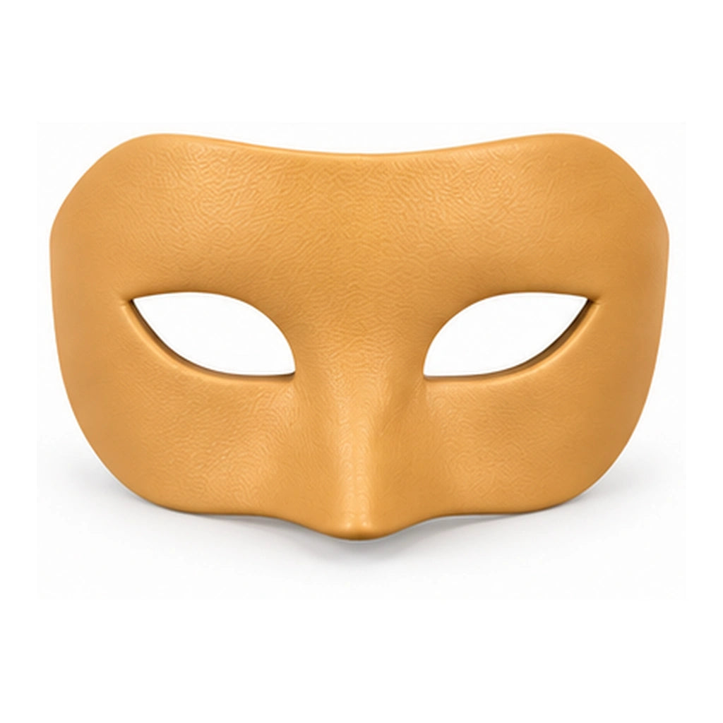 Plain Leather Masquerade Mask