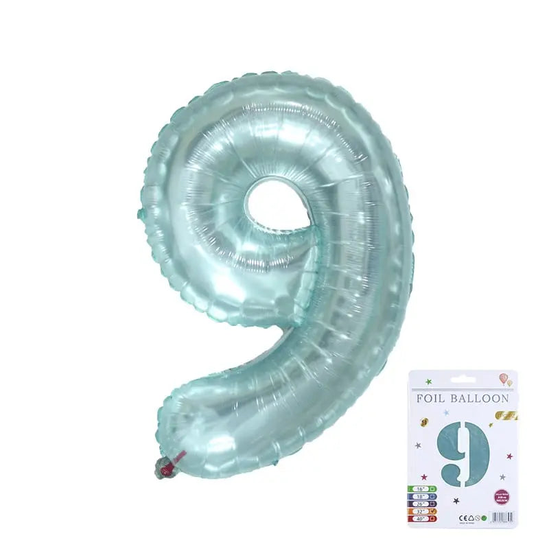 32" Foil Number Balloons – Numbers 0 to 9