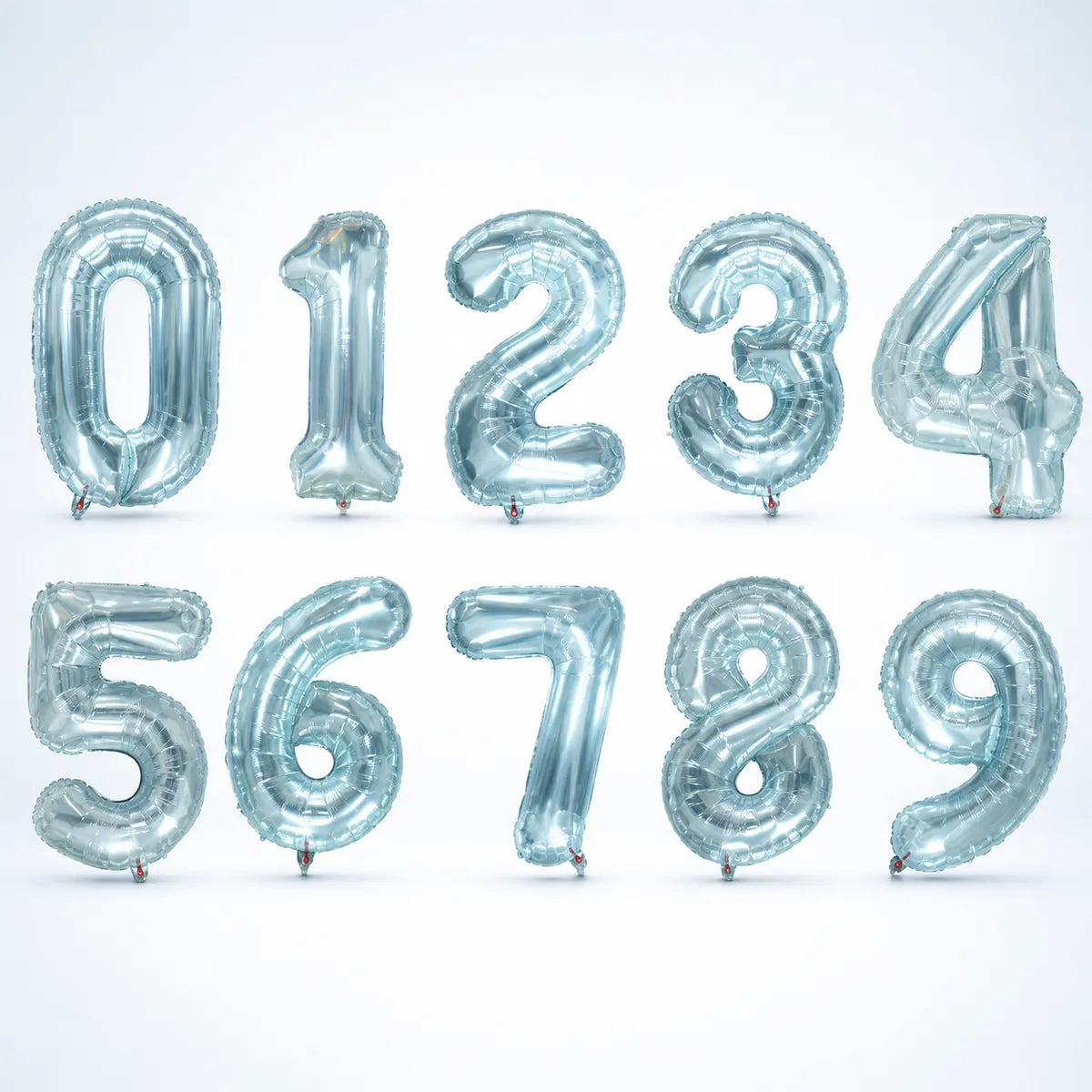 32" Foil Number Balloons – Numbers 0 to 9