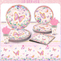 Butterfly Birthday Party Set