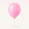 Pink Latex Balloon Individual Packs
