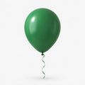 Green Latex Balloon Individual Packs