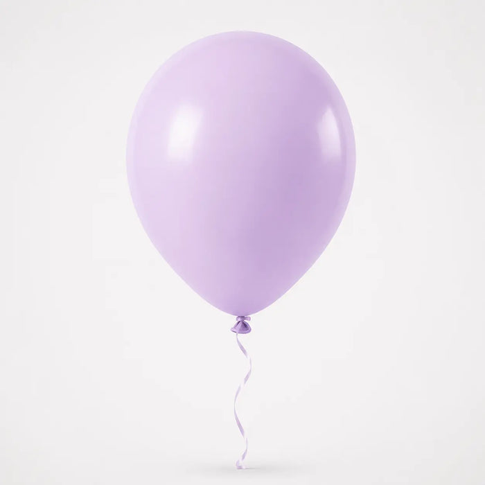Lilac Latex Balloon Individual Packs