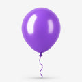 Purple Latex Balloon Individual Packs