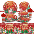 Merry Christmas Party Tableware Set