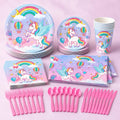 Unicorn Party Tableware Set