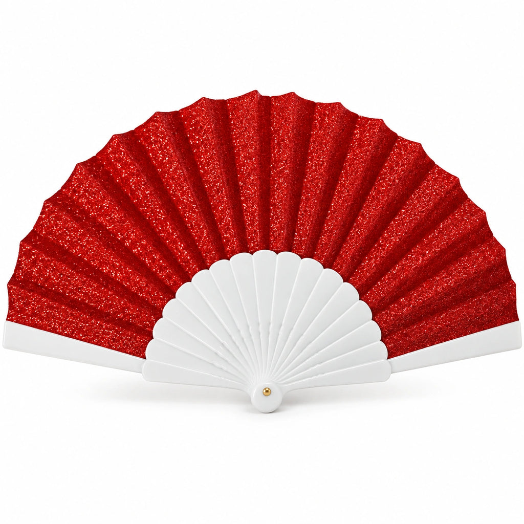 Glitter Folding Hand Fan