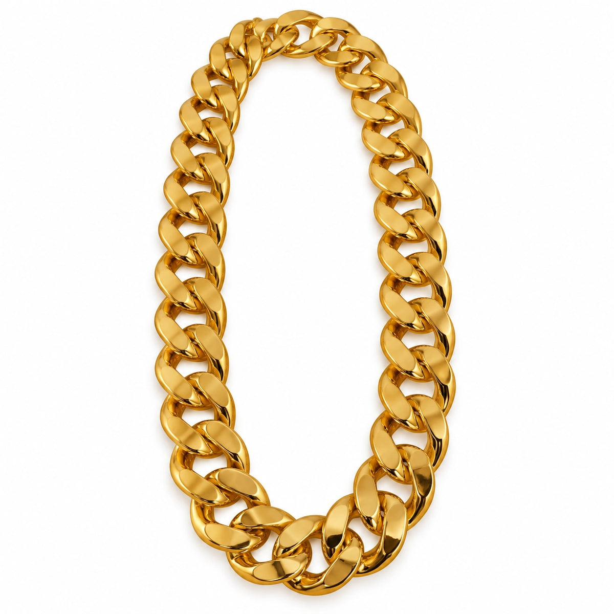 Oversized Gold Chain Necklace