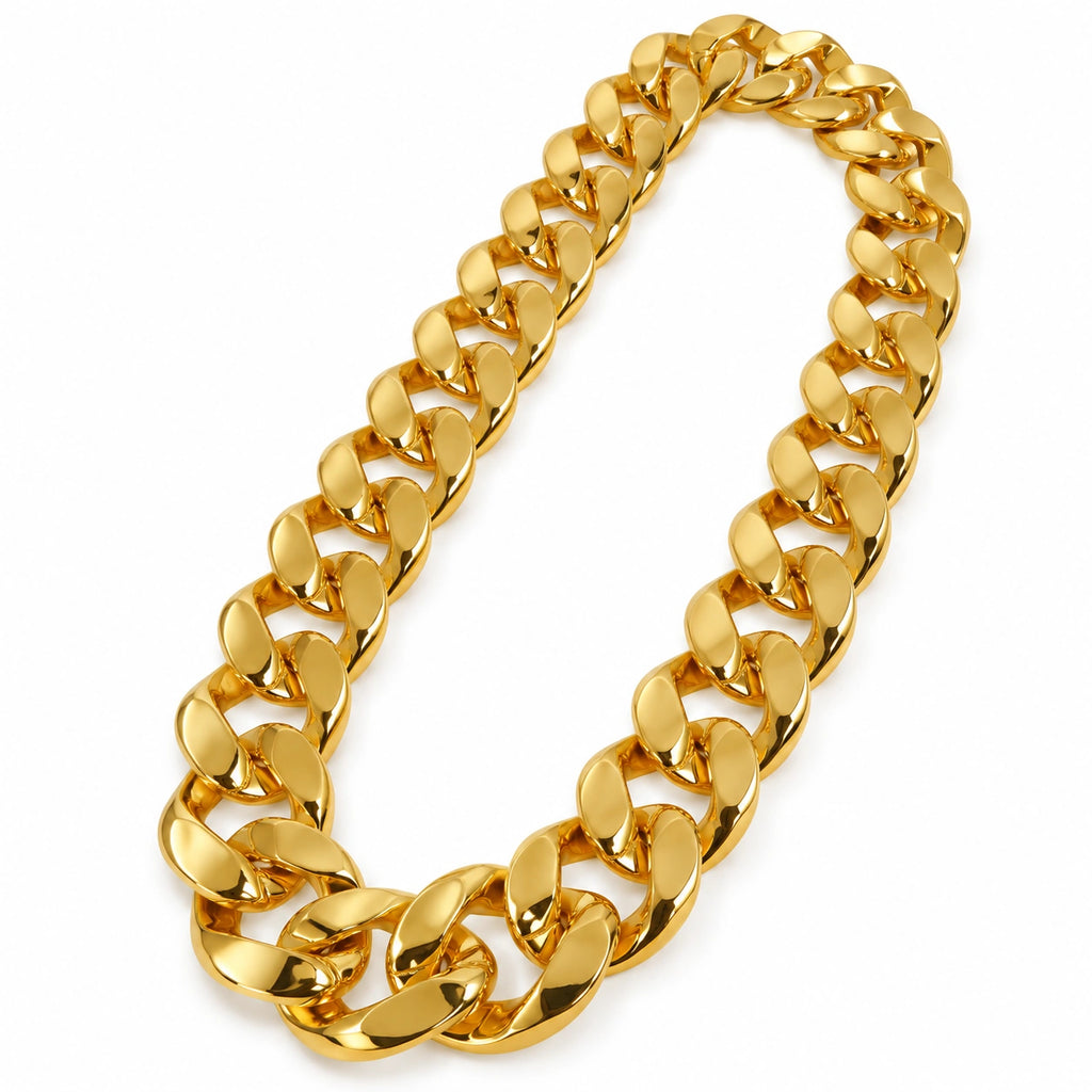 Oversized Gold Chain Necklace